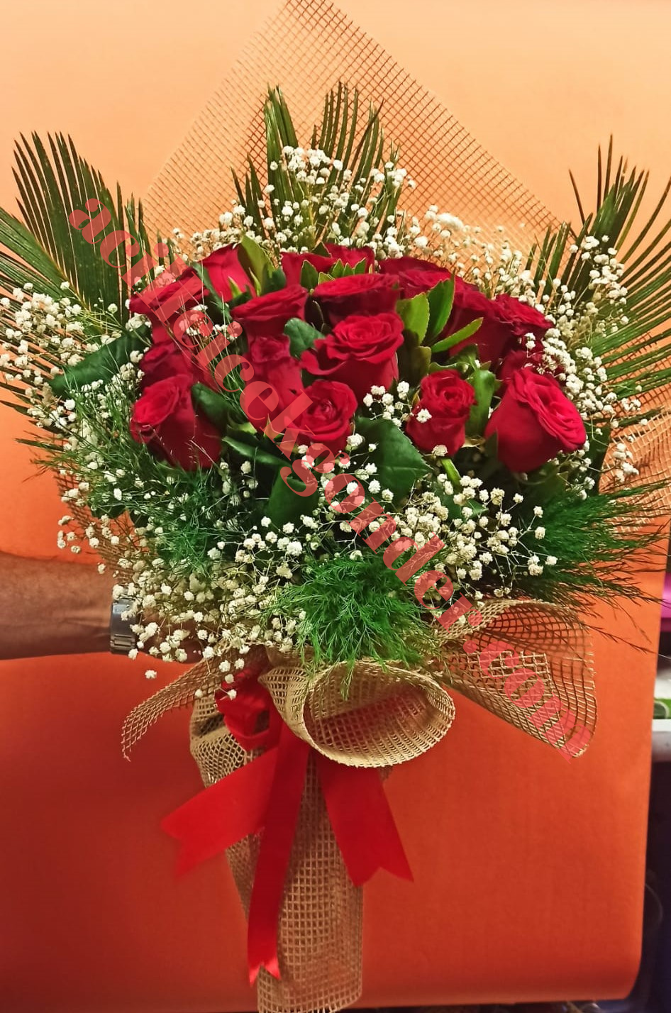 20'li Kırmızı Gül Buketi